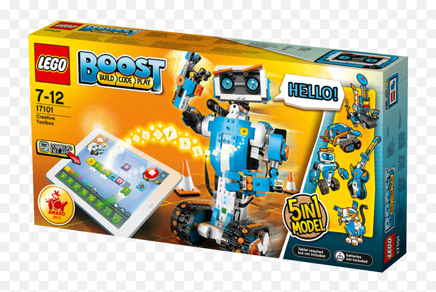 Creative Toolbox 17101 - Lego Boost Sets Legocom For Kids Emoji,Kissing Emoji Toy
