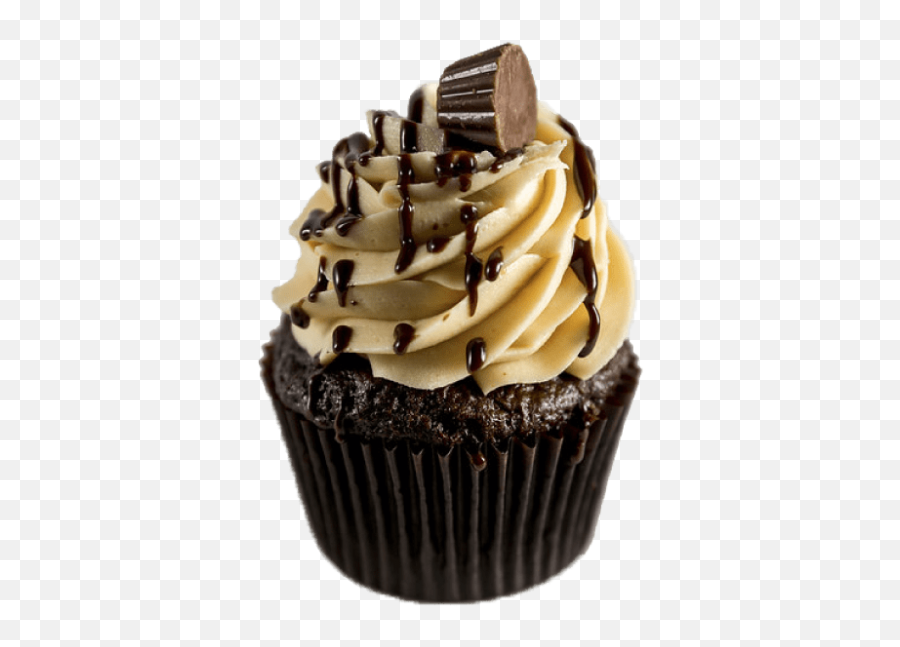 Heart Molded Chocolate Cupcake Picture Hd Transparent - Ruffled Cup Emoji,Muffin Emoji