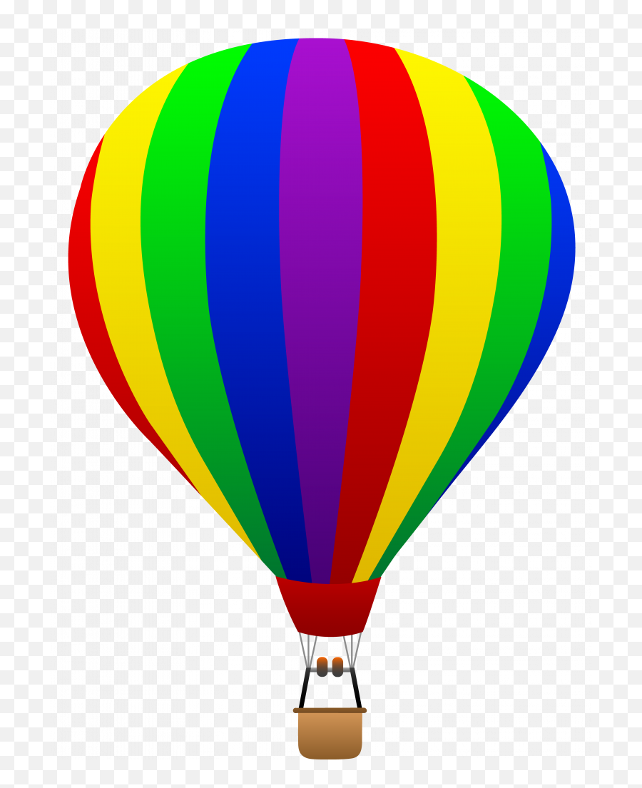 Love Cartoon Hot Air Balloon Images Trend Rainbow Striped Emoji,Hot Love & Emotion Virginelle