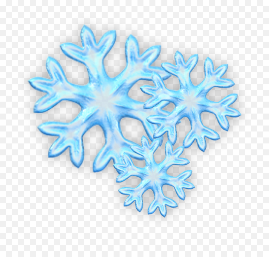 Snowflake Winter Emoji November Sticker - Transparent Background Snowflake Emoji,Winter Emoji