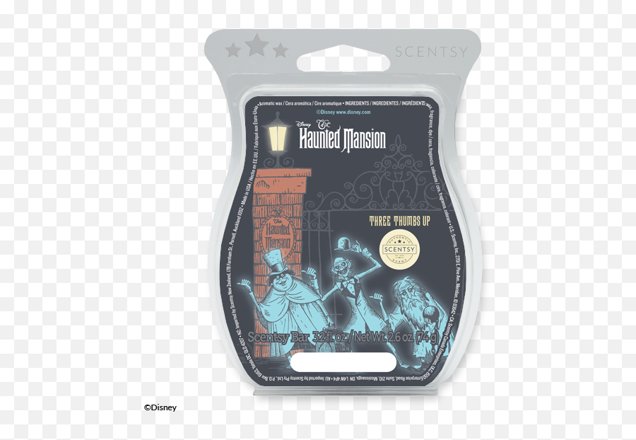 Disney The Haunted Mansion Scentsy Bar Three Thumbs Up Emoji,Three Elements On Emotion