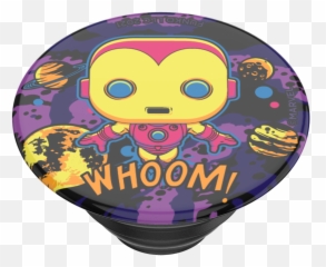 Funko Pop Iron Man Popgrip Popsockets Official Emoji,Machine Guy Tough Guy Emoticon