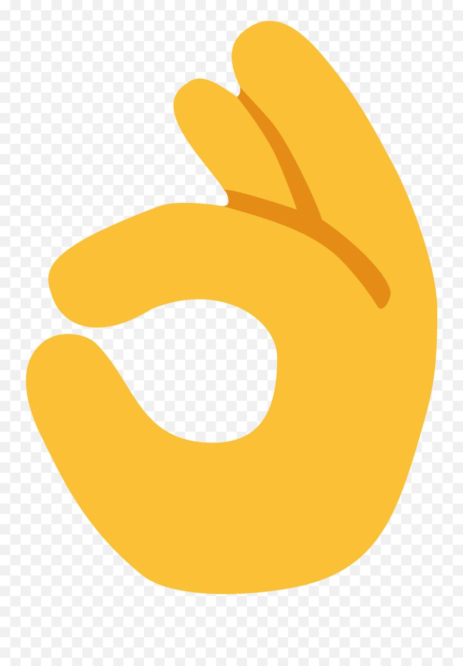 Ok Hand Emoji Clipart Free Download Transparent Png,Finger Thumb Ok Emoticon