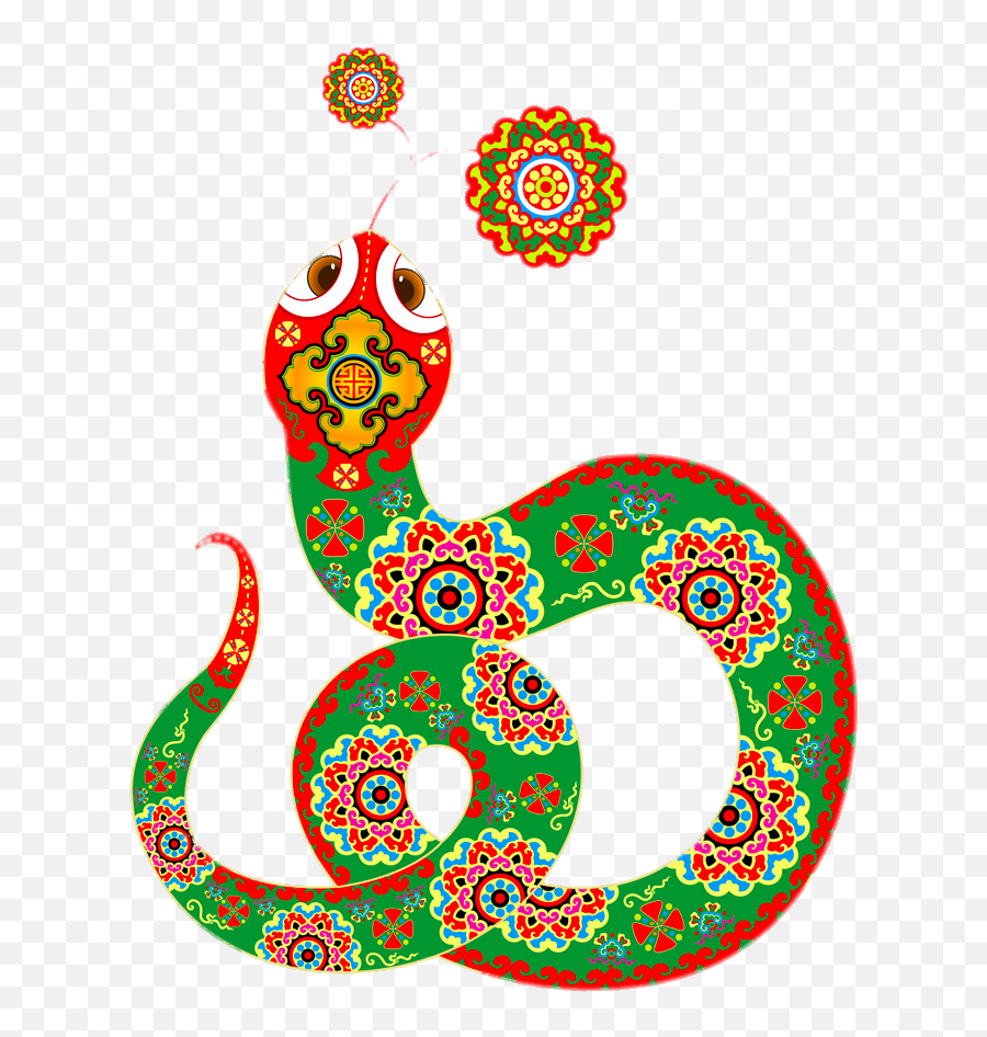 Chinese New Year Snake Chinese Zodiac Animation - New Year Emoji,Chinese New Year Emoji
