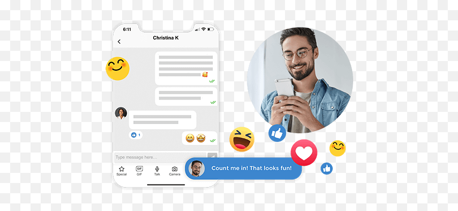 Instant Messaging U0026 Group Chats Mangoapps Emoji,Chat Message Emoji