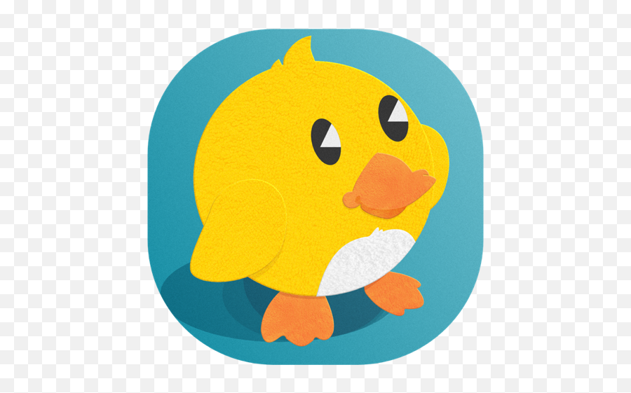Duckling Duck By Rodrigo Morales Emoji,Baby Chick Emoji