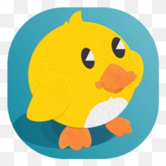 Duckling Duck By Rodrigo Morales Emoji,Baby Chick Emoji