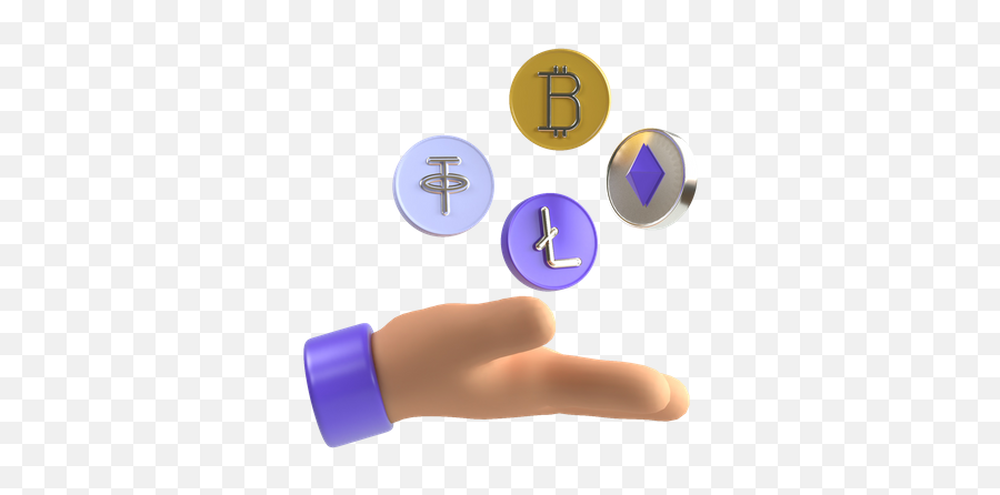Premium Cryptocurrency 3d Illustration Pack From Business 3d Emoji,Discord Emoji Dex