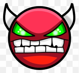 Png Geometry Dash U0026 Free Geometry Dashpng Transparent - Geometry Dash Difficulty Face Demon Emoji,Demon Emoji Png