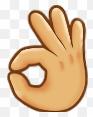 Emoji Emoticono Ok Perfecto Sticker - Transparent Gif 60 Fps,Ok Emoji Png
