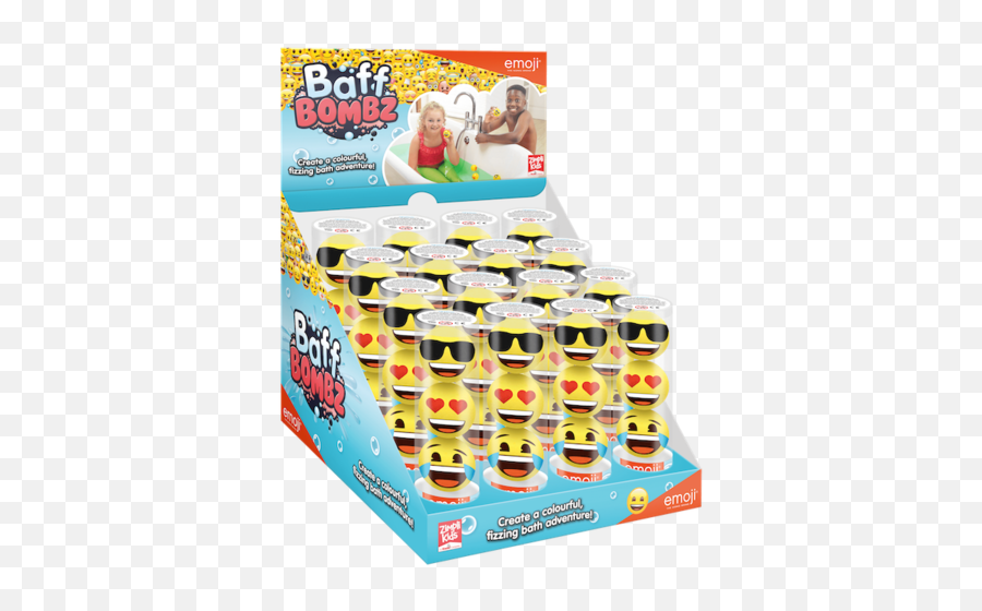 Emoji Baff Bombz 3 Pack Zimply Kids - Soft,Emoji Crop Top For Kids