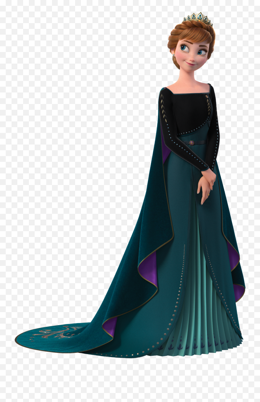 Queen Anna Of Arendelle Fabulous Angelau0027s Wiki Fandom - Anna Coronation Dress Frozen 2 Emoji,Stick Texting The Emoji Killer