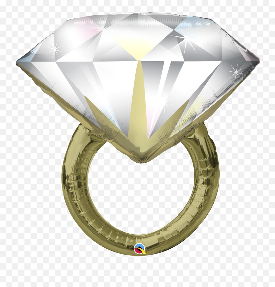 30a Diamond Wedding Ring Blush1 Count - Havinu0027 A Party Qualatex Ring Balloon Emoji,Wedding Ring Emoji