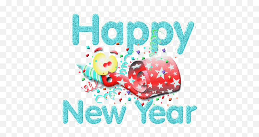80 Happy New Year Glitter Gif - Glitter Graphic Image New Year Emoji,Happy New Year Animated Emoji
