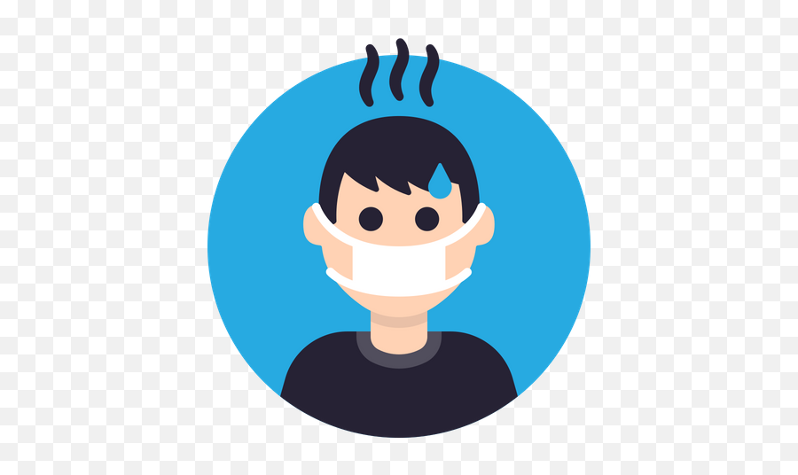 Sick Icon Of Flat Style - Available In Svg Png Eps Ai Sick Icon Emoji,Nose Air Emoji