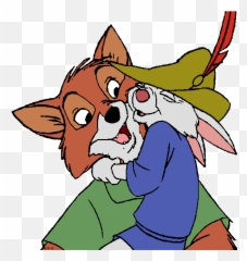 Cartoon Disneyrobinhood Sticker By Nrggiulia83 - Robin Hood And Skippy Emoji,Hugs Emoji