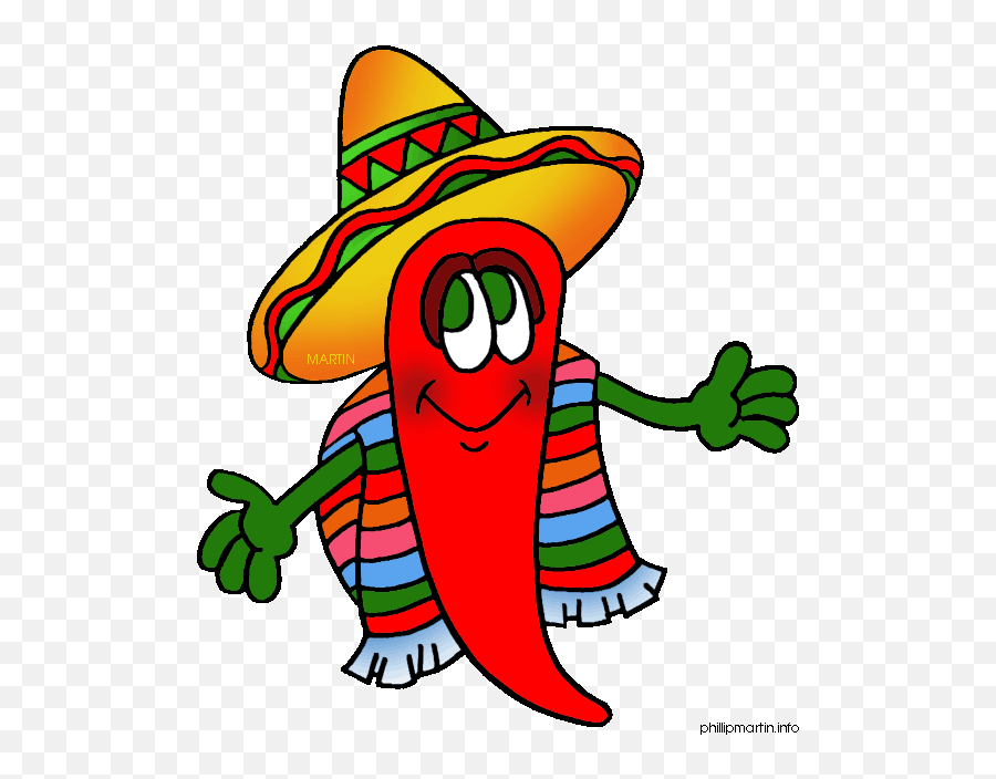 Mexican Chili Pepper Clipart - Mexican Clip Art Emoji,Jalapeno Emoji