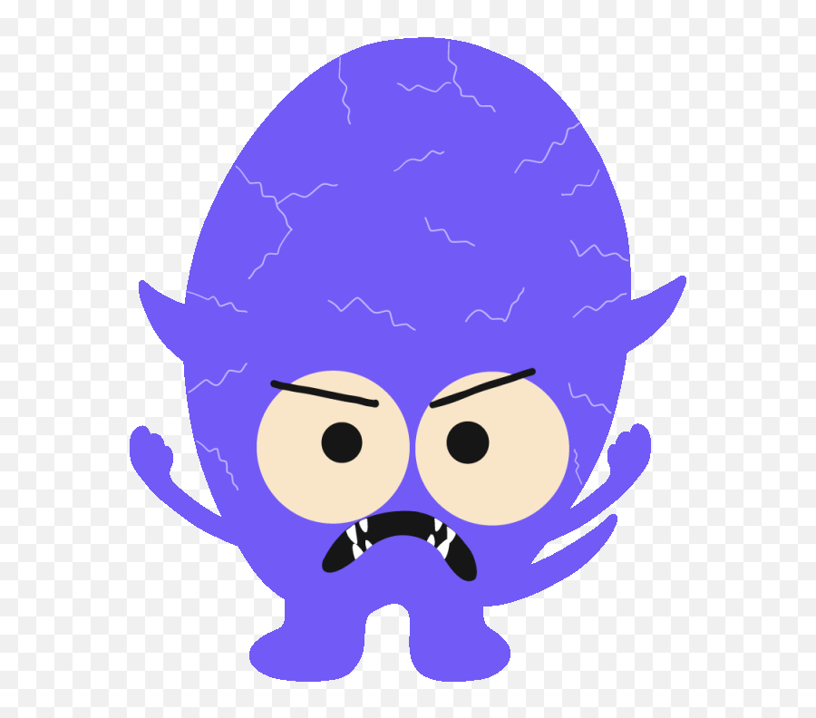 Monster M1 Angry Phonicsmonsters Face Animated - Cloudygif Fictional Character Emoji,Monster Face Emoji