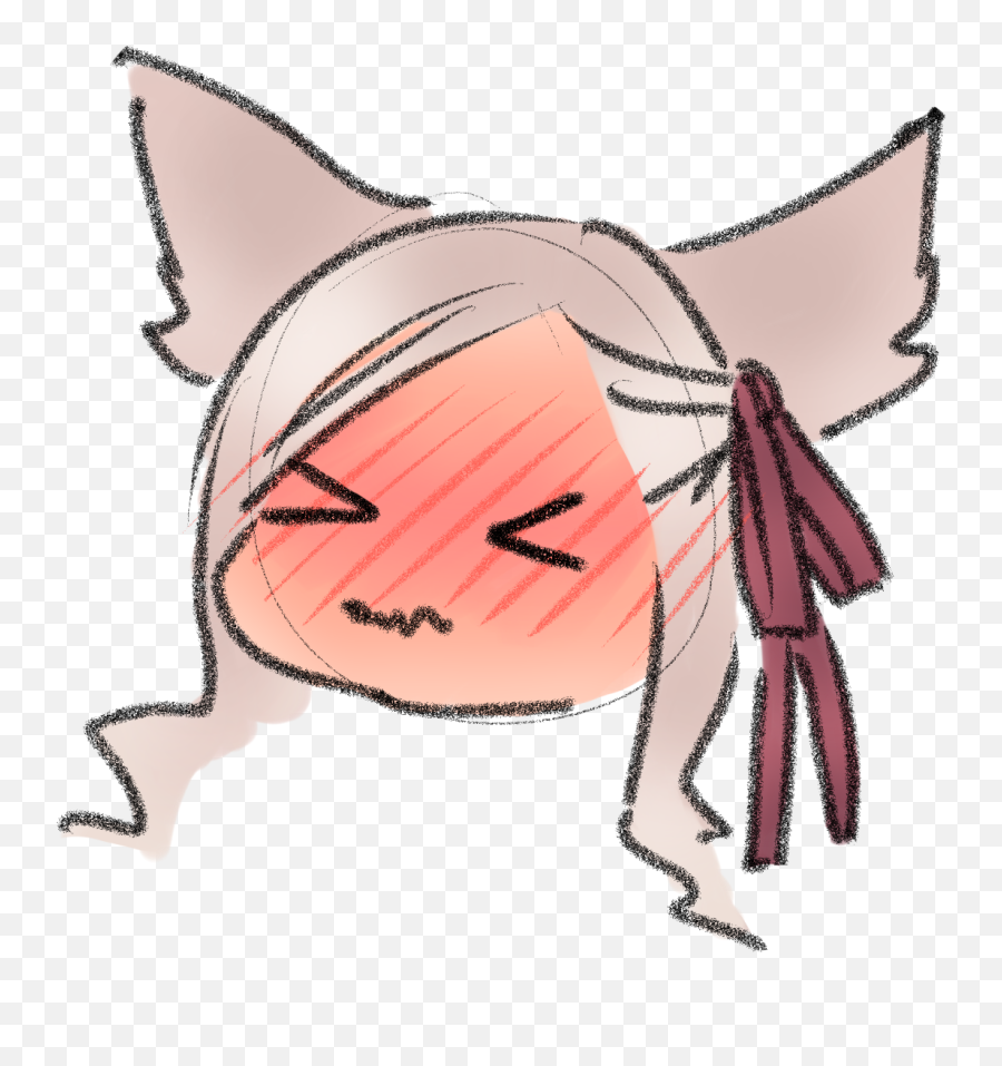 Chibi Emoji - Fictional Character,Blushing Emoji