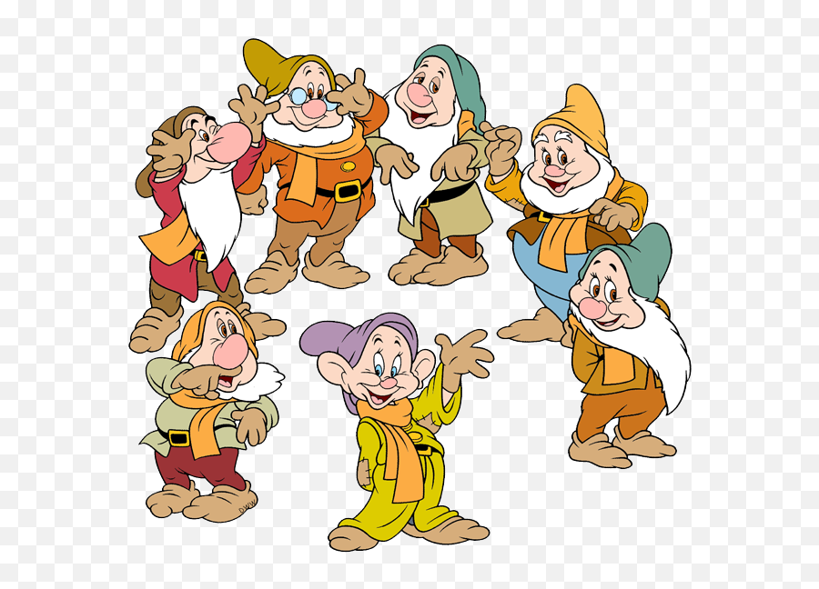 The Seven Dwarfs Clip Art Disney Clip Art Galore Disney - Seven Dwarfs Emoji,Emoji Costume Ebay