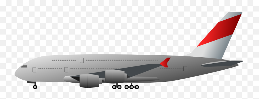 Airbus Airplane Vector Drawing Free Image - Airplane Profile Clipart Emoji,Airbus Wednesday Emotion