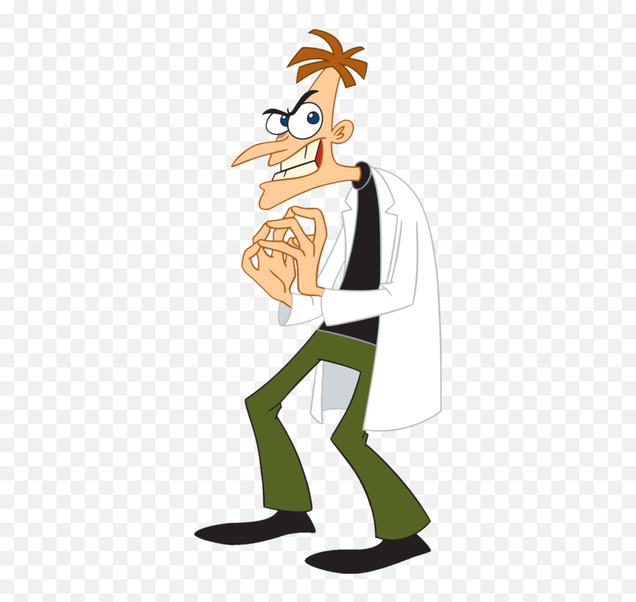 Main Characters - Dr Doofenshmirtz Emoji,Phineas And Ferb Jeremy Character Emotions