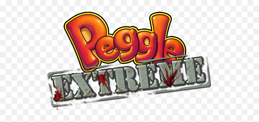 Peggle Extreme - Steamgriddb Peggle Extreme Logo Emoji,Steam Emoticon Art Steam Logo