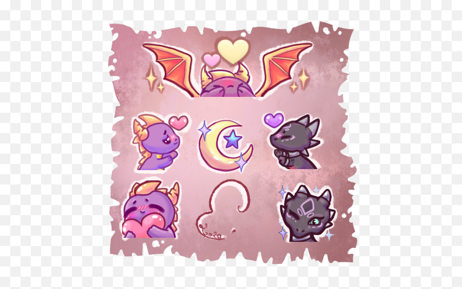 By Minene - Fictional Character Emoji,Furry Discord Emojis