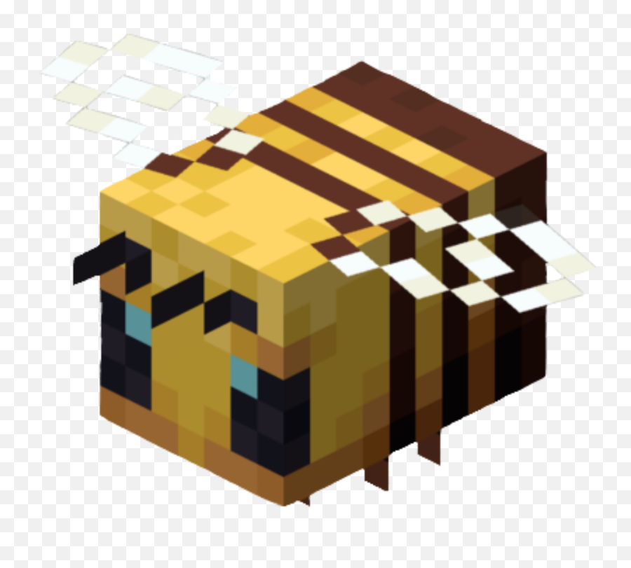 Bee Minecraft Sticker By Uwu - Minecraft Bee Emoji,Emojis In Minecraft Renaming