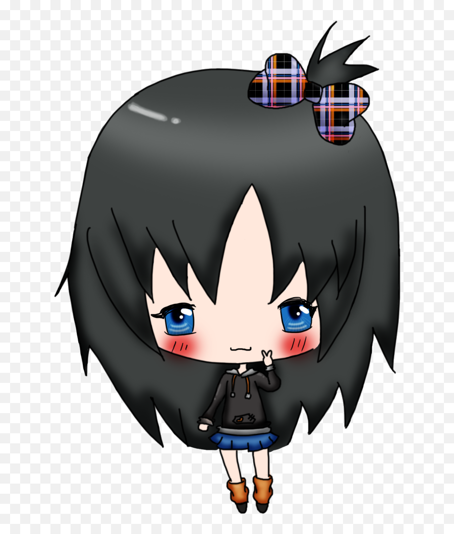 Chibi Graphics And Animated Gifs Picgifscom - Anime Chibi Animasi Bergerak Emoji,Gambar Emoticon Bergerak