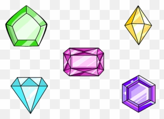 To Draw Gems - Easy Gemstone Drawing Emoji,Small Emoji Gems