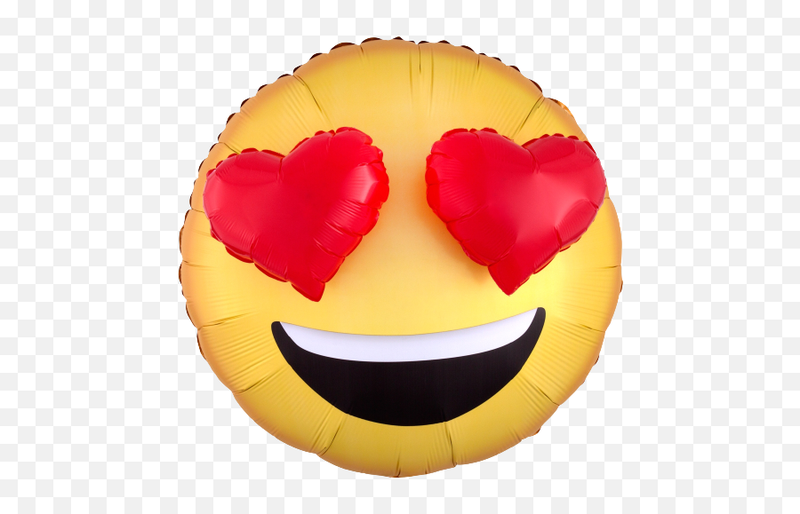 Love U2013 Balloonerycom - Happy Emoji,Laughing Emoji With Eyes Open