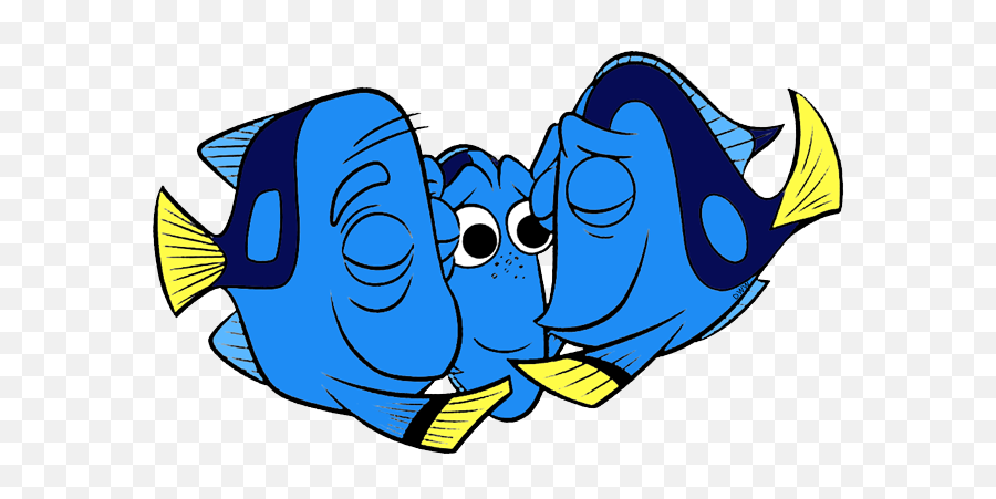 Finding Dory Clip Art 2 Disney Clip Art Galore - Dory And Her Parents Baby Emoji,Dory Finding Nemo Emoticon