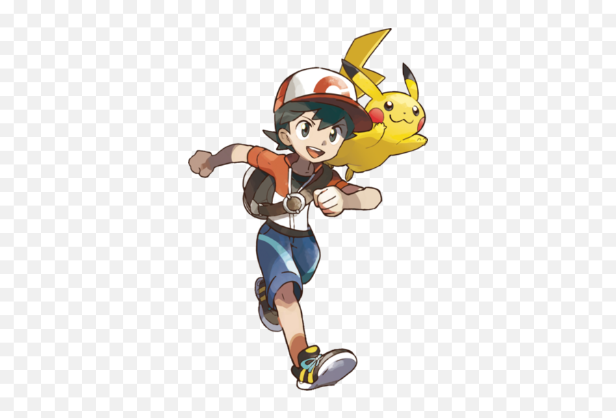 Pokémon Protagonists And Rivals Kanto Characters - Tv Tropes Pokemon Go Pikachu Trainer Emoji,Lets Go Pikachu Emotions