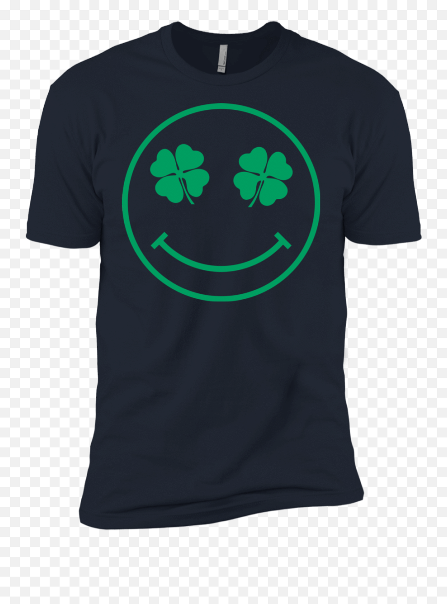 Irish Smiley Menu0027s Premium T - Shirt U2013 Pop Up Tee Analog Shirt Emoji,X...x Emoticon