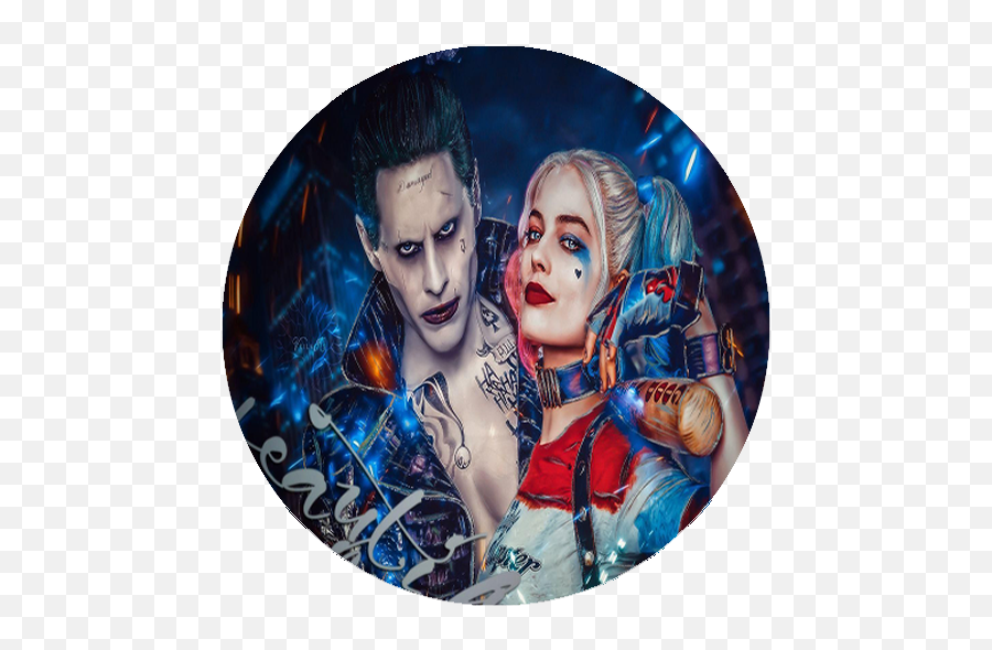 Wallpapers For Joker And Harley Quinn 34 Apk Download - Com Unique Creative Composition Painting Emoji,The Emojis Harley Quinn Drawings