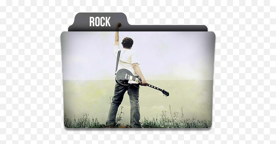 Rock Music Folder Folders 1 Free Icon Of Music Folder Icons - Rock Music Folder Icon Emoji,Emoticon Rock Guitar