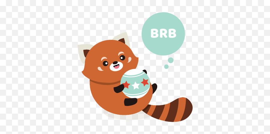 Red Panda Sticker Fun By Menard Interactive - Happy Emoji,Red Panda Emoji Twitter