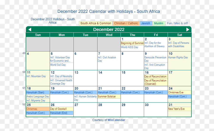 December 2022 Calendar With Holidays - Vertical Emoji,Holiday Emoji Christmas Hanukkah
