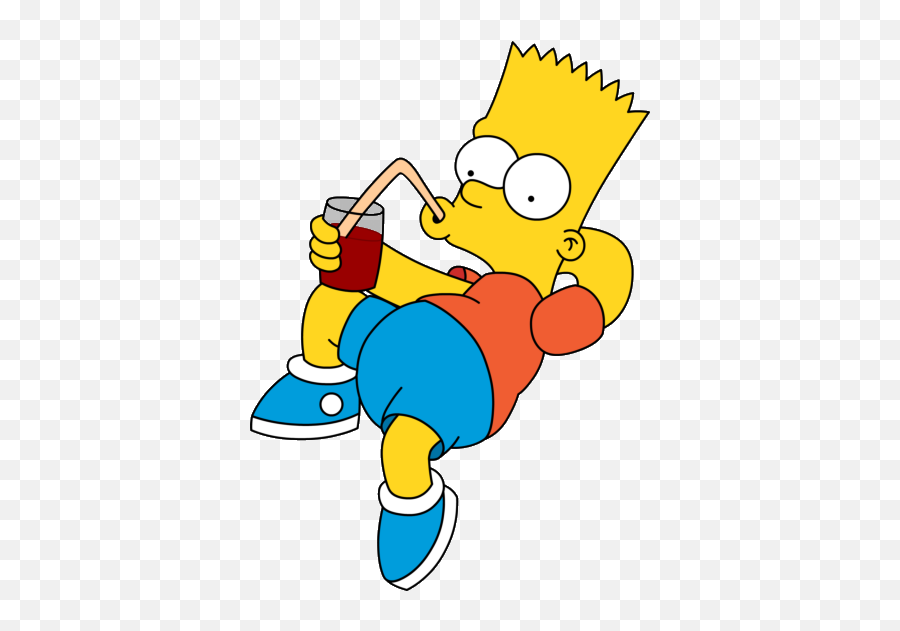 Simpsons Art Simpson Wallpaper Iphone - Bart Simpson Drinking Emoji,Bart Simpson With Broken Heart Emojis
