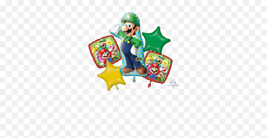 Shop Super Mario Balloons Online Express Party Supplies Emoji,Super Mario Run Emojis