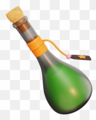 Premium Potion Bottle 3d Illustration Download In Png Obj Emoji,Wax Dab Emoji
