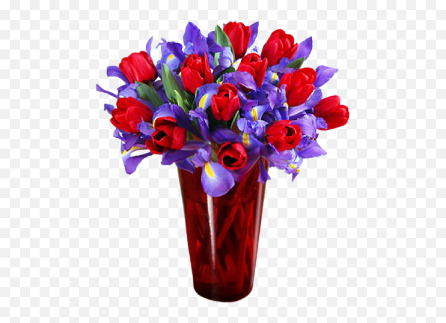 Valentine Iris And Tulips Emoji,Iris Emoji