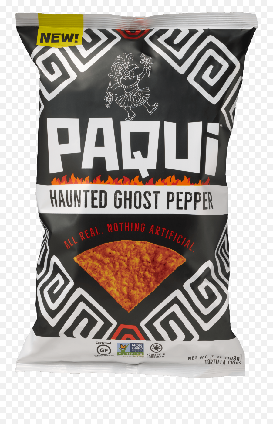 Paqui Gluten - Free Haunted Ghost Pepper Tortilla Chips 70 Oz Emoji,Fitbit Zip Emoticons Meaning