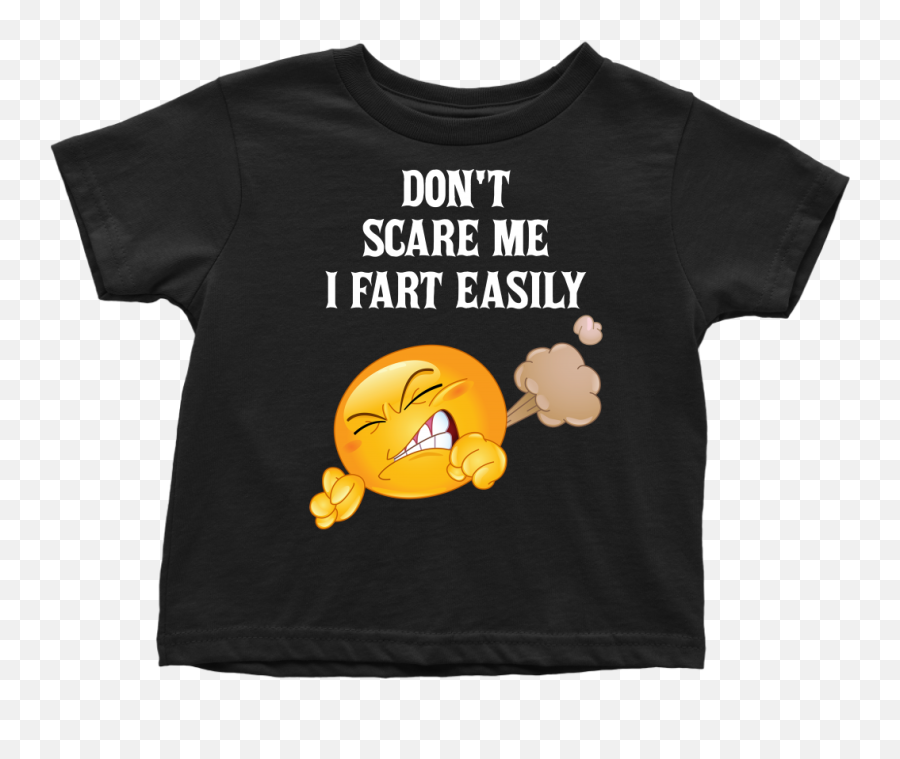 Funny Emoji Donu0027t Scare Me I Fart Easily Shirt,Emoticon For Fart