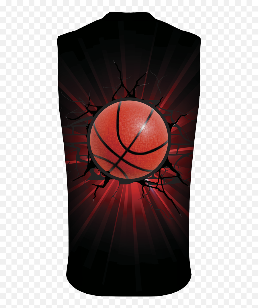 Custom Sublimated Basketball Jersey - Big Bang Emoji,Big Red Button Emoji