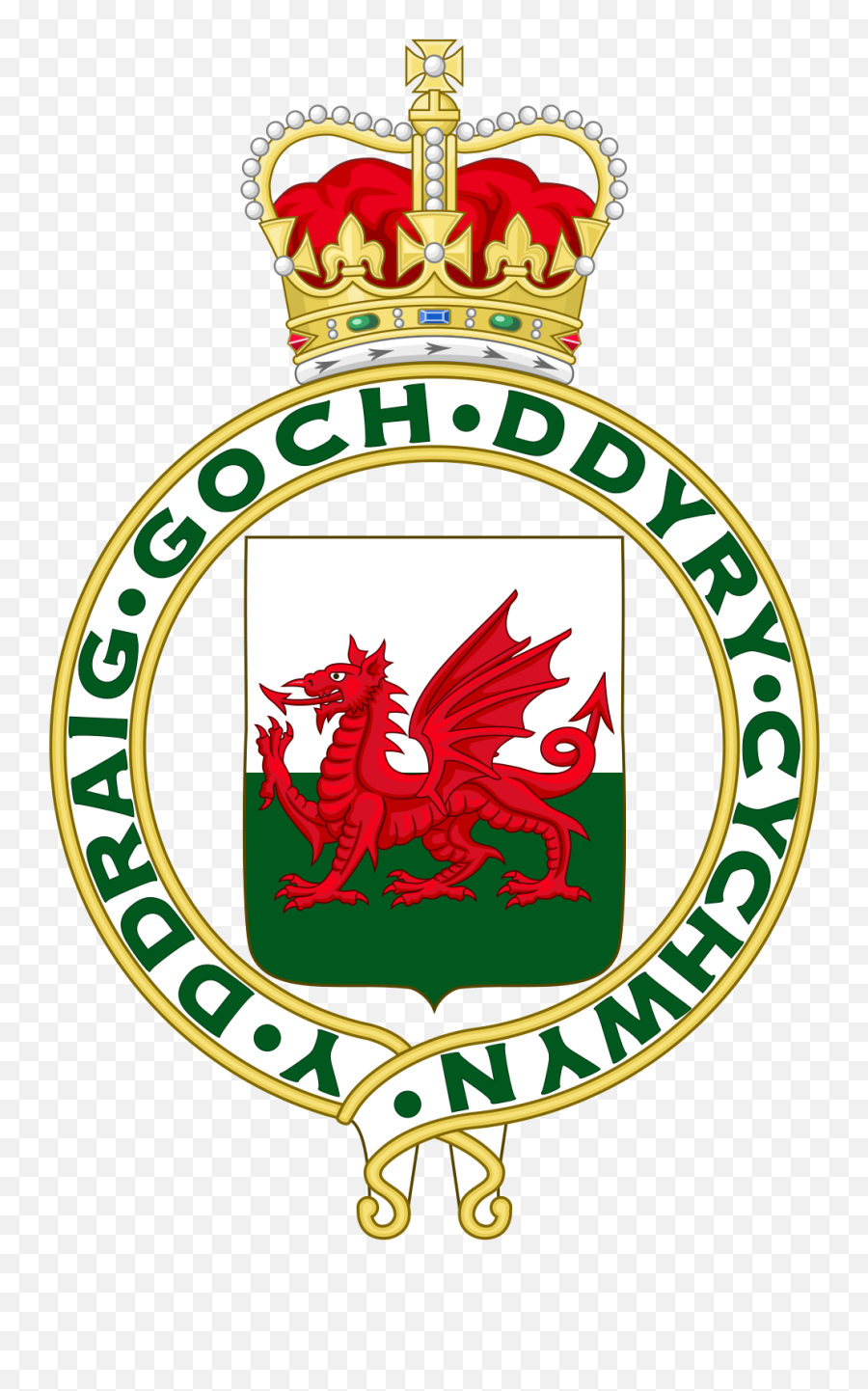 Is There A Welsh Flag Emoji - Royal Badge Of Wales,New Jersey Flag Emoji