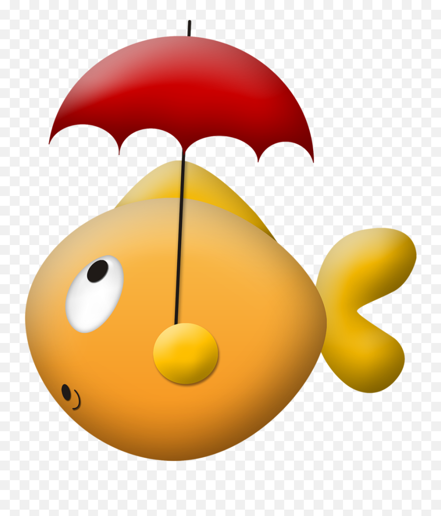 Grasshopper Clipart Emoticon - Fish With Umbrella Cartoon Free Emoji,Reindeer Emoji Copy And Paste