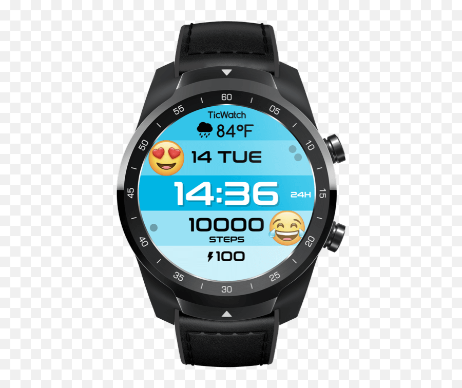 Introducing Emoji Watch Faces Presented By Mobvoi X Grr - Mobvoi Ticwatch,Bored Emoji