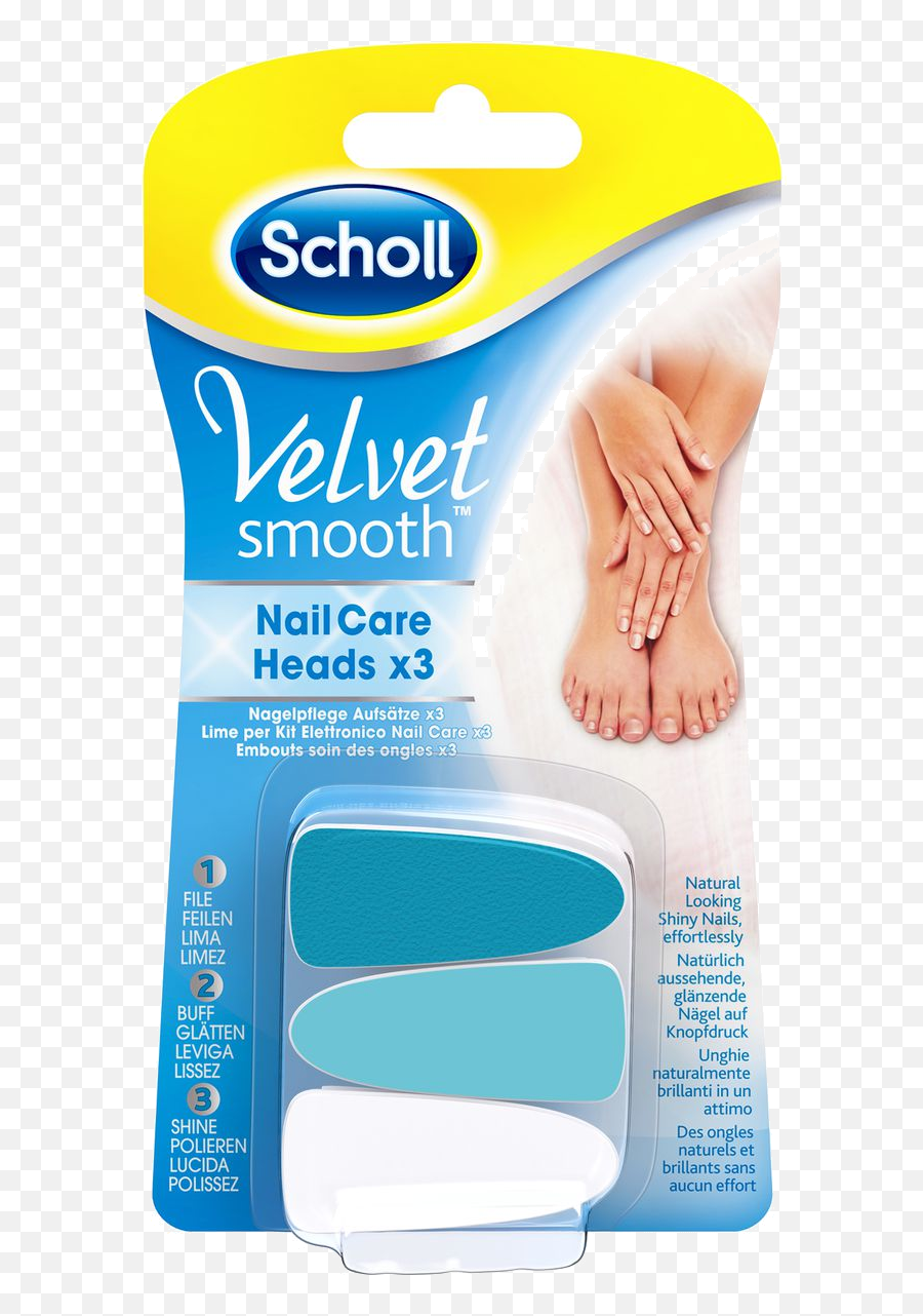 Scholl Velvet Nail Care System - Scholl Emoji,Emoji Pedi Refill